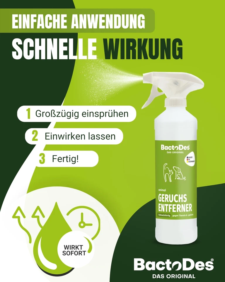 - Animal Ready Geruchsneutralisierer Sprayflasche 1l gebrauchsfertig - Starke... - Bild 3 von 4