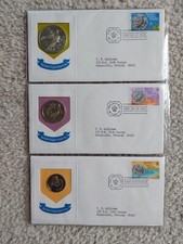 1973 British Virgin Islands First Day of Issue & Proof Coin Set