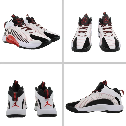 Nike Men's JORDAN JUMPMAN 2021 White - Red - Black Basketball Shoes Size 13 New