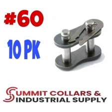 (10) #60 Roller Chain Connecting Links