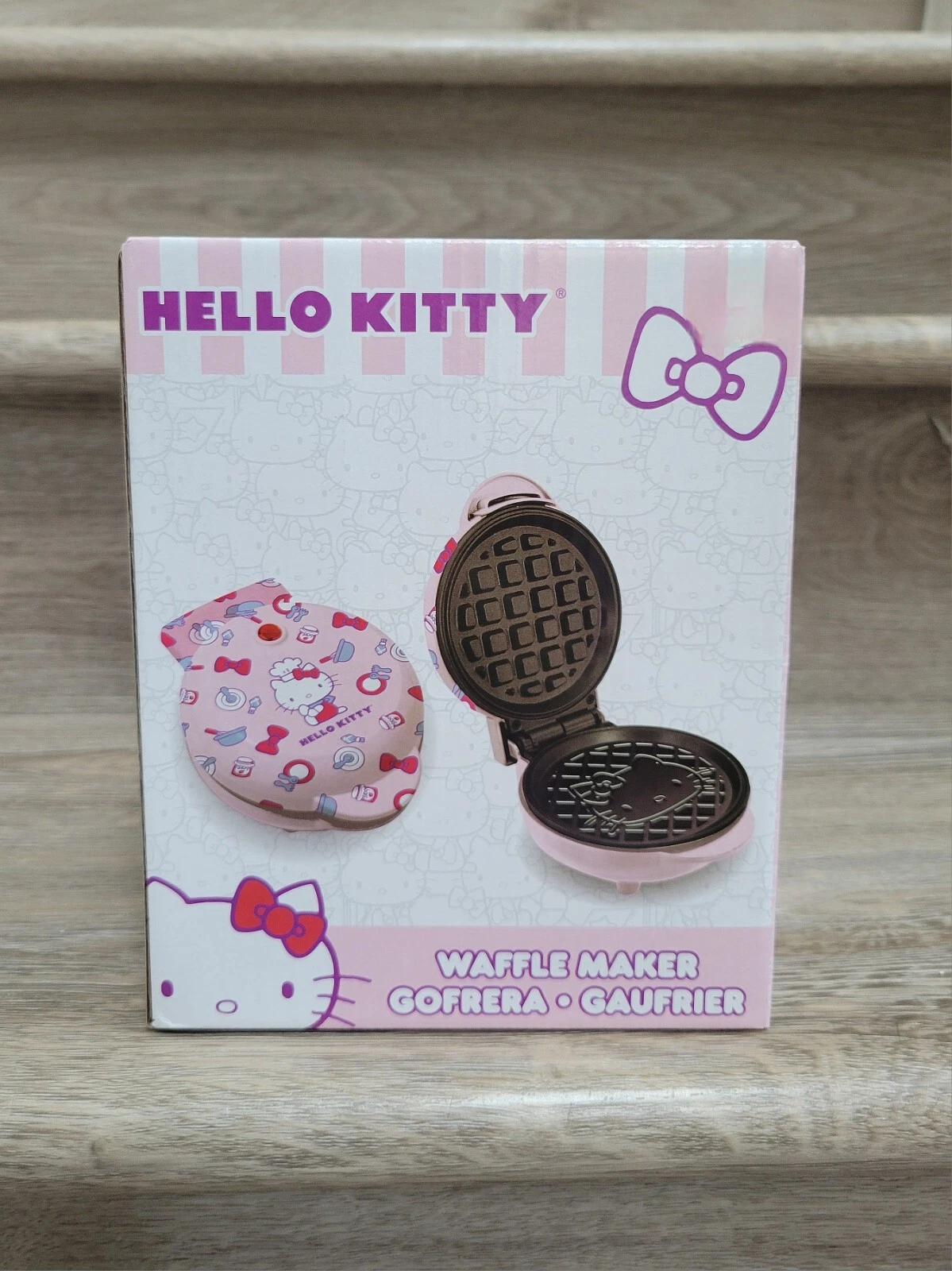 Hello Kitty Pink Waffle Maker 2024, New With Box
