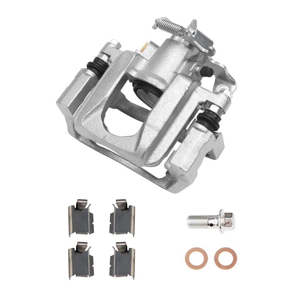 Pinzas de disco traseras + pastillas de freno de cerámica para Chrysler Town & Country 2008-2012 Foto 3 de 4