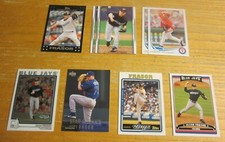 Jason Frasor Lot of 9 Trading Cards w/2 ROOKIES MLB Baseball Blue Jays, Rangers