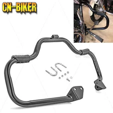Mustache Engine Guard Crash Bar For Harley Dyna Fat Bob Wide Glide FXDWG 06-17