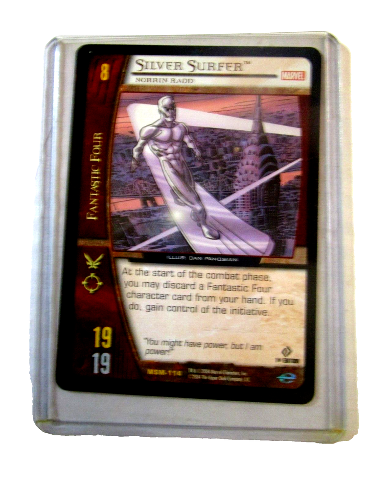 Marvel VS CCG - Web of Spiderman - Silver Surfer #114