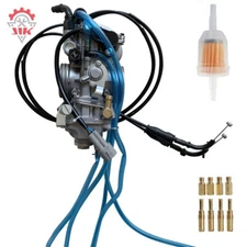 New Carburetor & Throttle Cable For Yamaha YZ426F YZ 426F 2000-2002 Carb