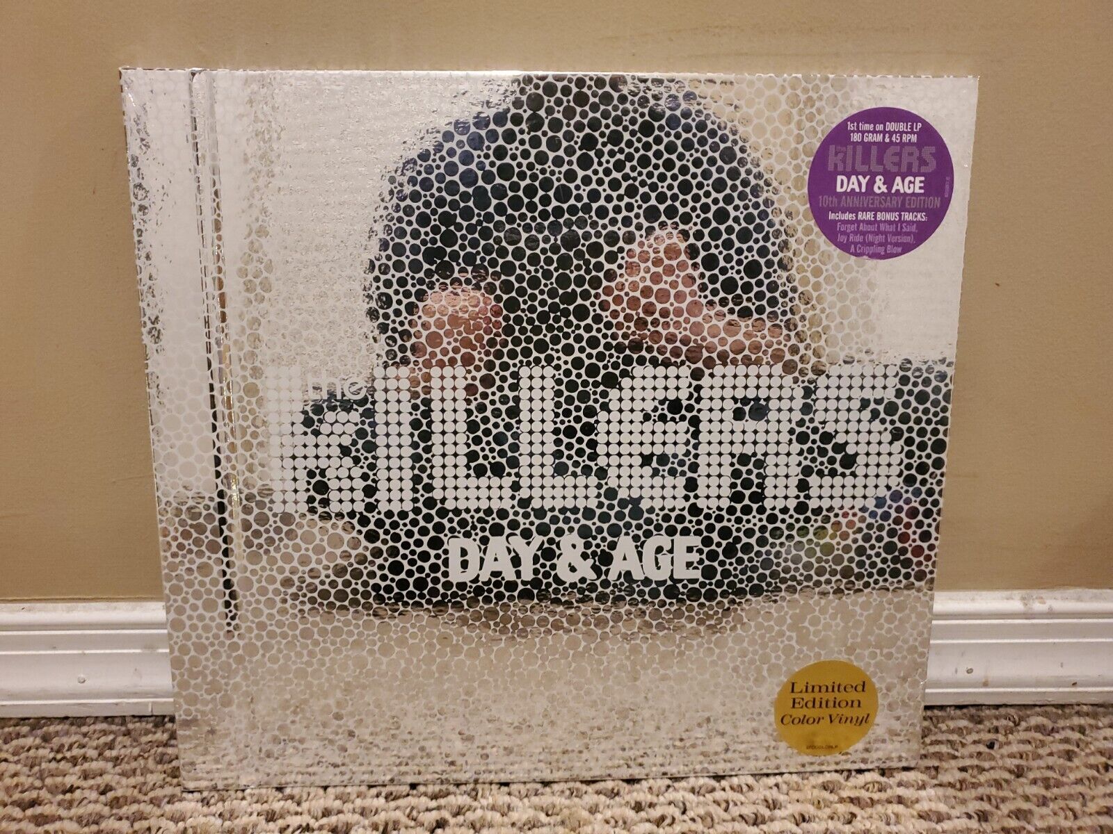 The Killers - Day and Age 10th Anniversary 2xLP 180g Silver/Gray Vinyl 45 RPM