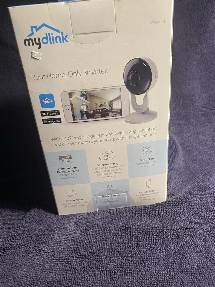D-Link DCS-8300LH Wireless Network Cloud Day Night Webcam Home Security Camera - Image 3 of 4