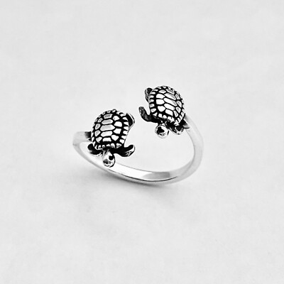 Cool Turtle Ring For Men & Teen Boys - Stainless Steel Animal Design Ring, Sizes 6-10-410795