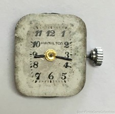 Hamilton Seiko Ladies Quartz Watch Movement 0 Jewels 