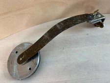 LEEDY 30s 40s Vtg Hoop Clamp BASS DRUM MUFFLER Mute Tone Control Part Nickel USA