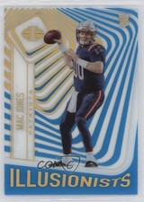 2021 Panini Illusions Illusionists Light Blue 23/299 Mac Jones #ILL-14 1d59