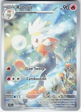 Raboot 147/142 Illustration Rare Stellar Crown Pokemon Holo on eBay