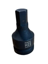 Sunex Tools 560722: 1" Dr Hex Dr Impact Socket 22mm