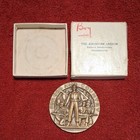 Vintage For God And Country Semper Fidelis American Legion Bronze Military Medal — photo 1