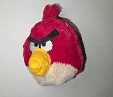 Angry Birds Mighty Mojo Plush Red Toy Commonwealth 5 Inches 2010 No Sound