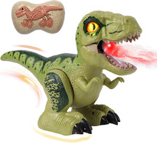 Remote Control Dinosaur for Kids 3-5, 2.4Ghz Walking Rechargeable Dinosaur Toy w