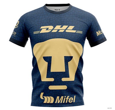 Personalized LIGA MX Pumas UNAM Shirt 3D M21 Mexican Soccer