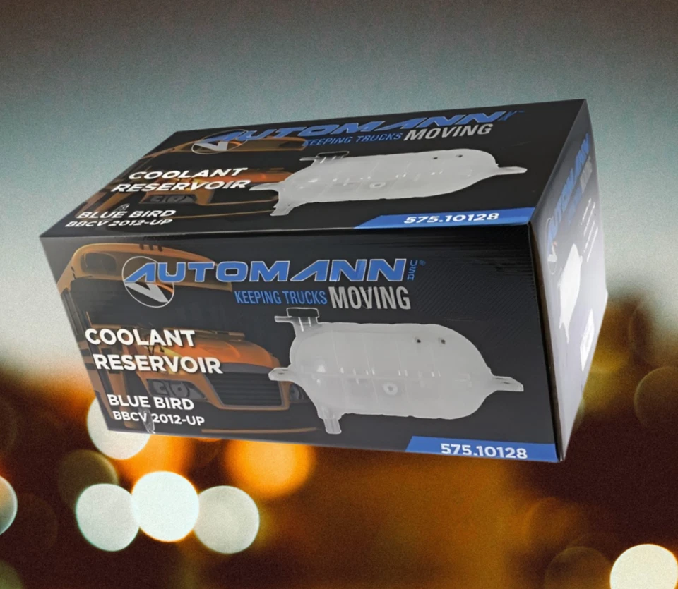 Depósito de refrigerante Automann para autobuses Blue Bird 2012+ Cross Ref# 10032775 Foto 3 de 4