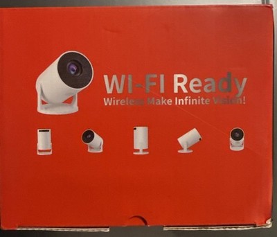 Rotundity Mini Projector Wi-Fi  Ready Large Screen Screen Mirror High Definition