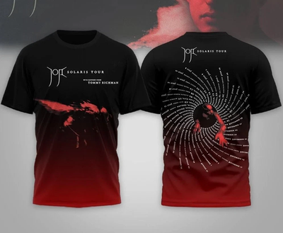 Joji Solaris Tour 2026 Tommy Richman 3D Shirt All Over Print GE738