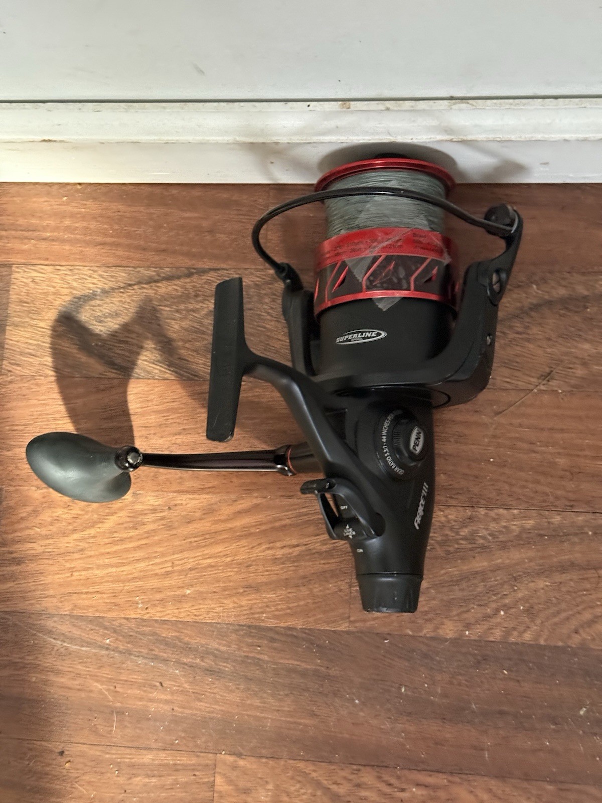 Etreave Penn Fierce III 8000 Spinning Reel Left Retrieve 5+1 Pre-Spooled Black ...