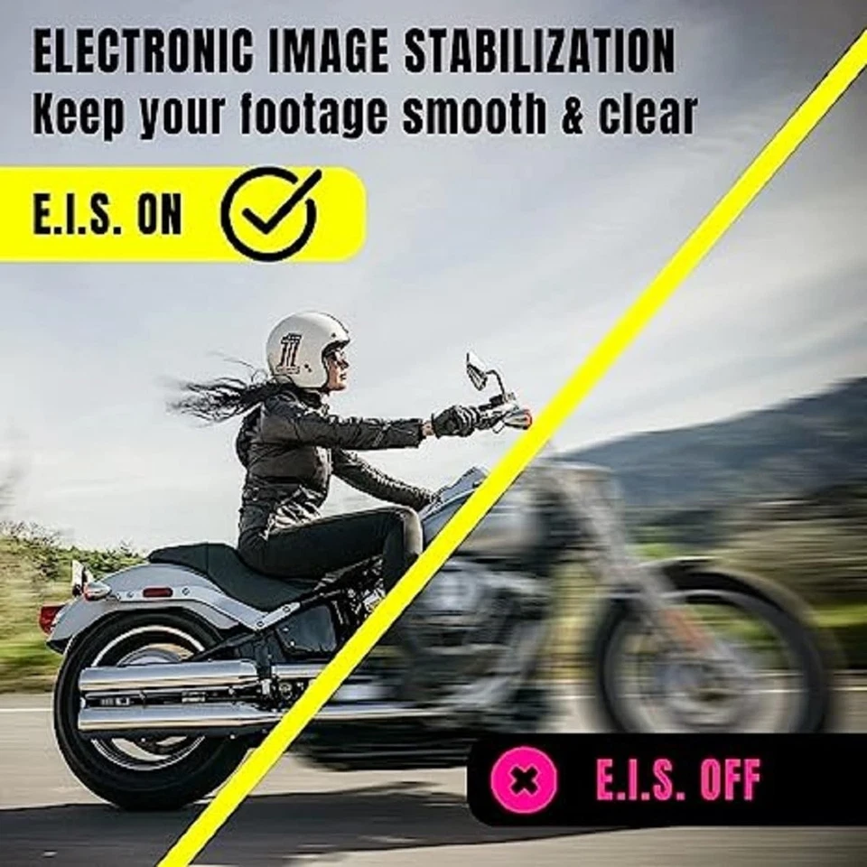 Action Camera 4K 60FPS with Touch Screen,EIS 170 ° Ultra Wide Angle, 40m Wate... - Image 4 of 4