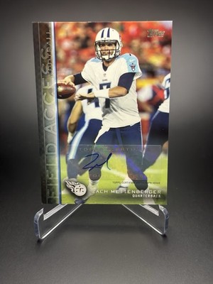 2015 Topps Field Access - Zach Mettenberger #18 AUTO (AU) TITANS