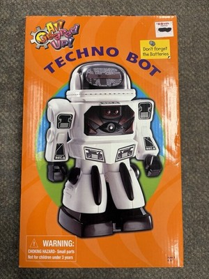 + All Geared Up Scientific Toys 2005 Battery Operated Techno Bot NIB #60675