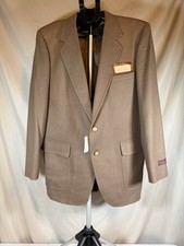 Vintage John Alexander 100 Wool Blazer - NEW with Tag- Size 44 USA Made