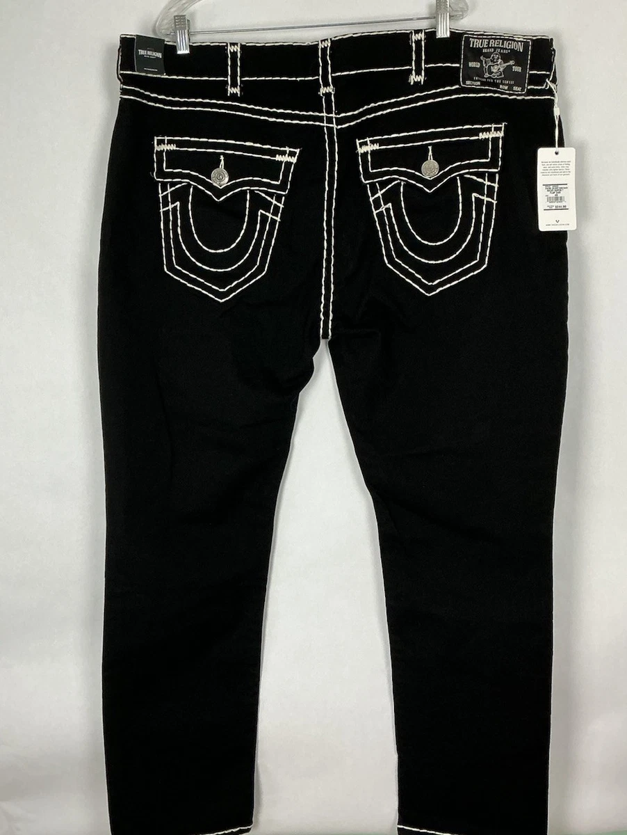True Religion Jeans Men's Black 34 in Inseam for sale | eBay