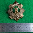 WW1 The Royal Scots Lothian Regiment 1916 Economy Glengarry Cap Badge - Original