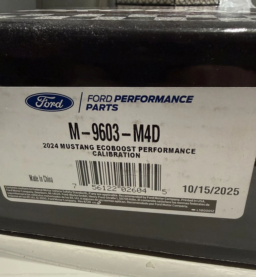 Herramienta de entrega de calibración Ford Performance Procal 4 caja abierta sin usar Foto 2 de 4