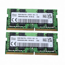 NEW Samsung or Hynix or Others 64GB DDR4 RAM PC4 sodimm SO-DIMM Memory 2x32GB