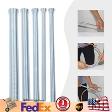 5pcs Spring Tubing Benders Set 1/4, 5/16, 3/8, 1/2, and 5/8 Inch for Soft Copper