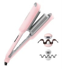 Curling Iron Hair Crimper Waver TYMO ROVY Beach Waves Curling Wand Curler 1.25"
