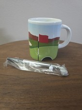 Kikkerland Golf Mug Set of 2 Golf Gifts
