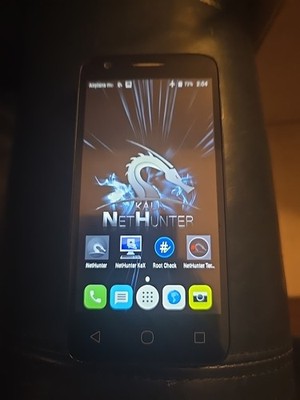 Rooted Alcatel OneTouch Ideal 4060 Nethunter Pentest Device