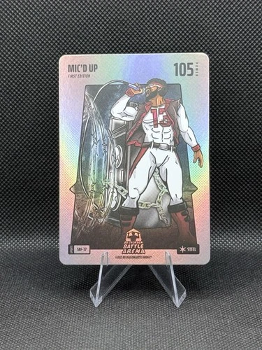 Mic'd Up `Mike Evans` Bo Jackson Battle Arena Silver Battlefoil Steel