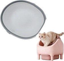 Portable Pet Pivot Litter Box Replacement pad,Open-Top Automatic Litter Box