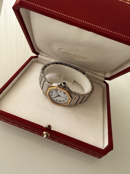 Vintage Cartier Santos Octagon 31mm Automatic With Box