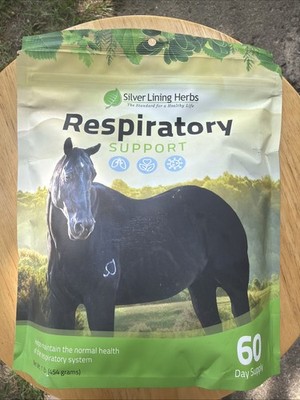 Silver Lining Herbs Respiratory Support Supplement for Horses - Horse Supplem...
