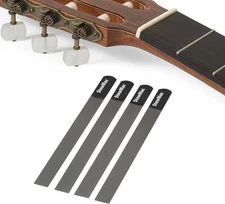 StewMac Gauged Nut Slotting File Set for Classical Guitar - Set of 4