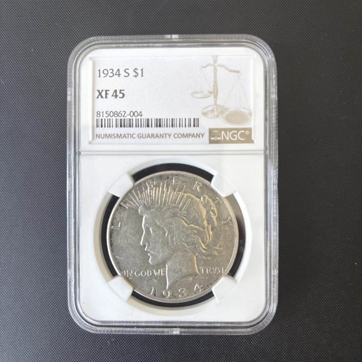 XF 45 Graded Peace Dollars (1921-1935) for sale | eBay
