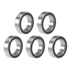6700-2RS Deep Groove Ball Bearing 10x15x4mm Black Sealed Chrome Bearings 5pcs
