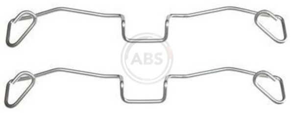 A.B.S. ZubehöRsatz Scheibenbremsbelag 1633Q FüR C5 Audi 4BH Allroad TDI Quattro-image