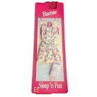 Barbie Sleep 'N Fun Fashion 1995 Pjs & Diary 68021-94 Floral Pink Gown NIP