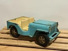 Vintage 1960’s Tonka Pressed Steel Sky Blue Jeep Runabout