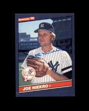Joe Niekro Signed 1986 Donruss New York Yankees Autograph
