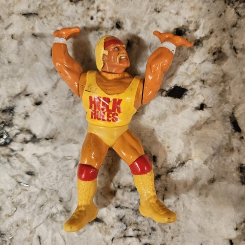 WWF Hulk Hogan Hasbro 1990 Series 1 Wrestling Acti...